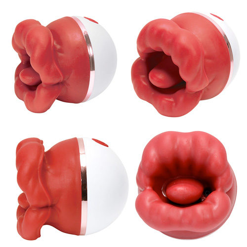 クリ吸引3段階クリ舐め5種 ベロりん舌ローター画像7