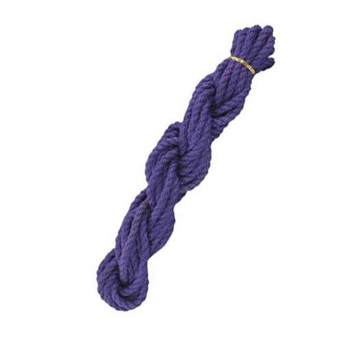 なめし麻縄ロープ 8m 紫 jarwan.com