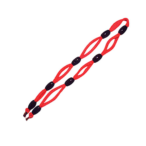 連結型拘束ロープ 80cm 黒玉