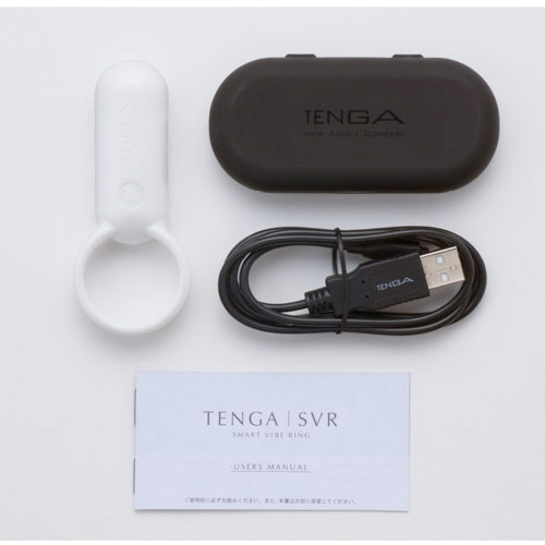 TENGA SVR スマートバイブリング パールホワイト画像6