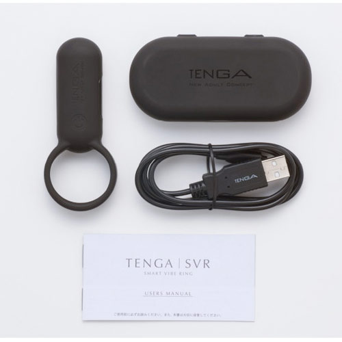 TENGA SVR スマートバイブリング ブラック画像6