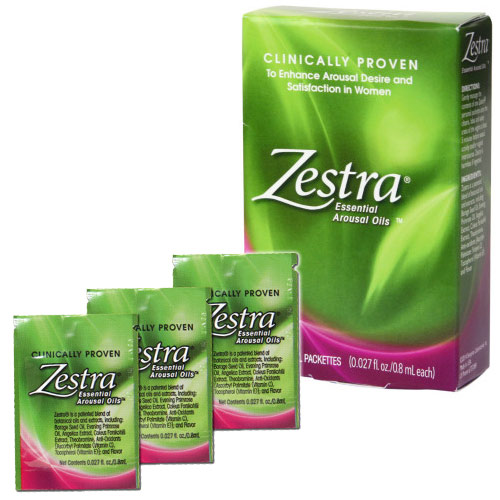 女性の性行為時の潤いや感度アップをサポート　Zestra ゼストラ(0.8ml×3)