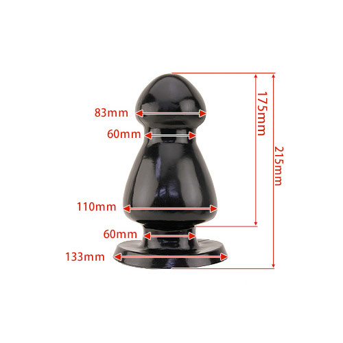 最大径110mmの極太アナルプラグ Ram and Cram Butt Plug画像2