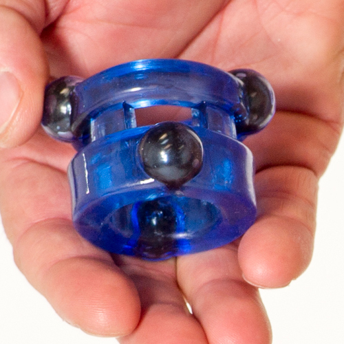 Magnetic TPR Stamina Ball Stretcher 磁気コックリング ブルー