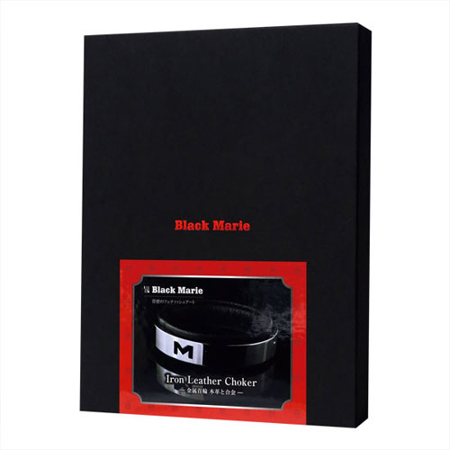 Black Marie(ブラックマリー)Iron Leather Choker 金属首輪 本革と合金画像2