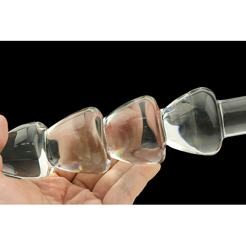 最大径5cm Drops Anal Link Glass Dildo ドロップアナルリンクガラスディルド画像4