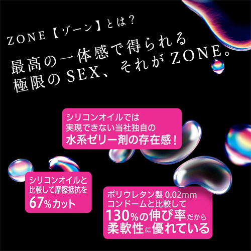 ZONE ゾーン コンドーム 6個入画像5