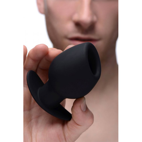 Ass Goblet Silicone Hollow Anal Plug small