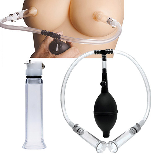 シンプルな乳首吸引システム ニップルポンピングシステム