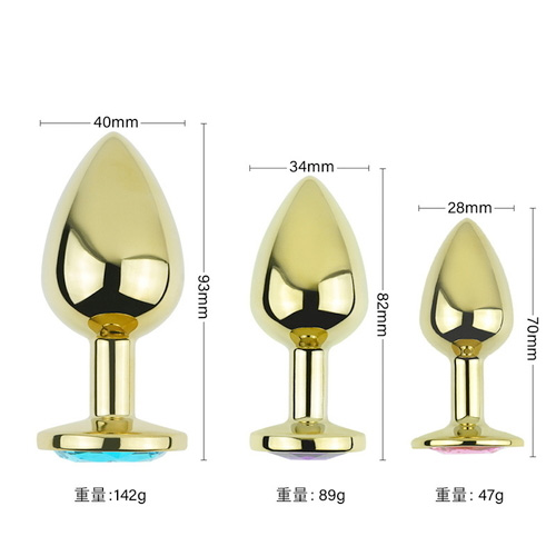 金ナル 豪華アナルコーン L パープル ピンク ホワイト画像5