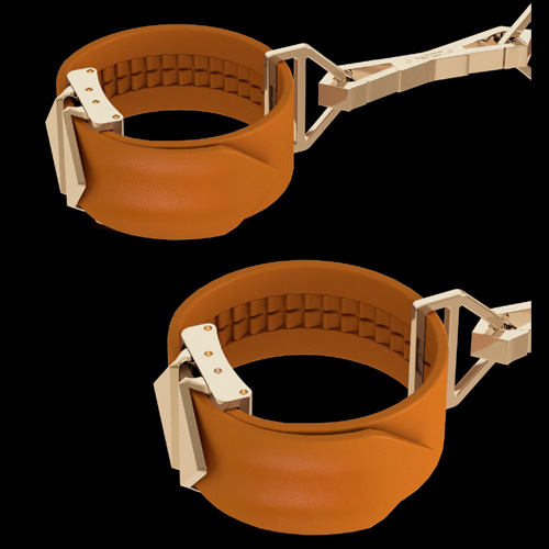 LOCKINK Aset Handcuffs Anklecaffs HotgtieConnector Collar Blindfold Ballgag SM拘束具セット画像2