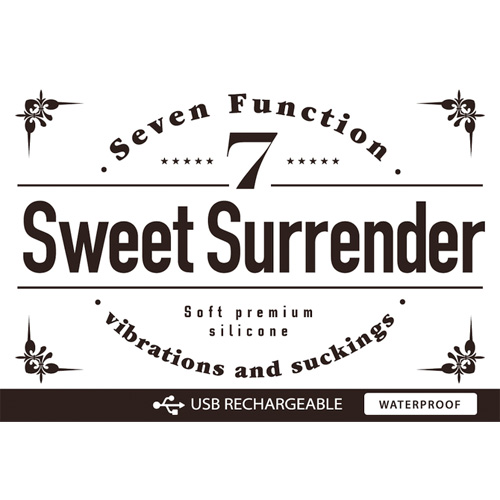 クリ吸引とバイブ機能搭載 Sweet Surrender画像7