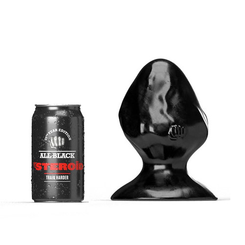 All Black Steroid Butt Plug The Kettlebell 18×9.9cm画像2