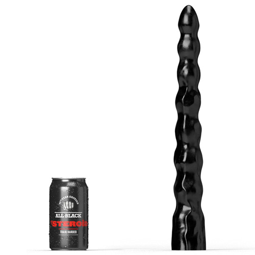 All Black Steroid Anal Dildo The Sabre 40×4.5cm画像2