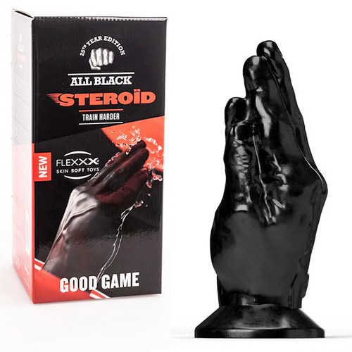 All Black Steroid Fisting Dildo Good Game 25×8.6cm