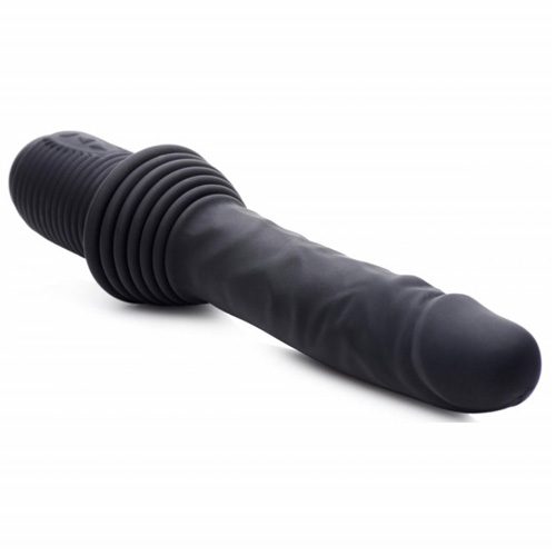10X Thrust Master Vibrating and Thrusting Dildo with Handle画像4