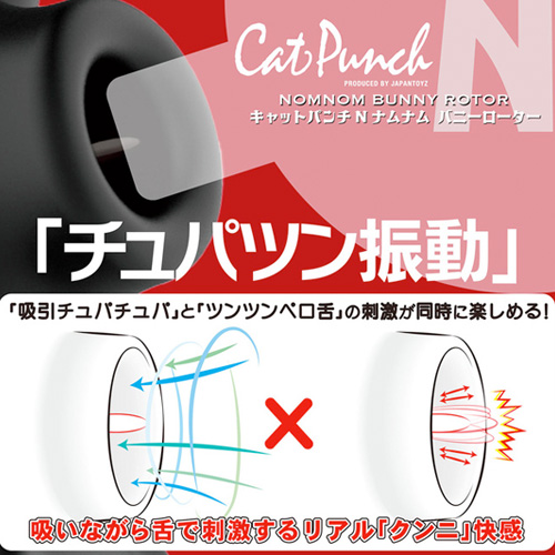 CatPunch N NOMNOM BUNNY ROTOR キャットパンチ N ナムナム バニー ローター画像5