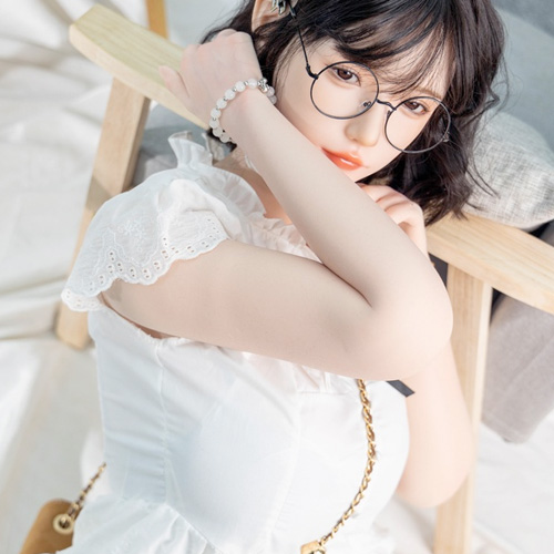 SHEDOLL ラブドール 白いプリンセスドレスを着たメガネ巨乳 165cm Fカップ ボディカスタマイズ可能画像5