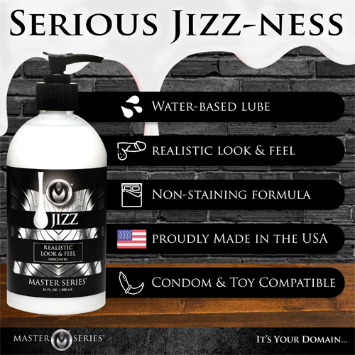 Jizz Unscented Water-Based Lube 無香料 ウォーターベースルーブ画像4