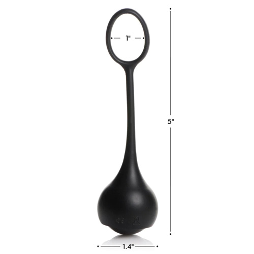 Cock Dangler Silicone Penis Strap With Weights シリコンペニスストラップ＆ウェイト画像4