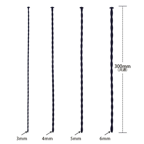 尿道拡張プラグ 細め 4本セット画像3