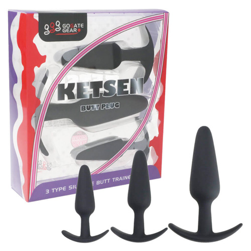 アナルプラグ3サイズセット KETSEN BUTT PLUG ケツセンバットプラグ