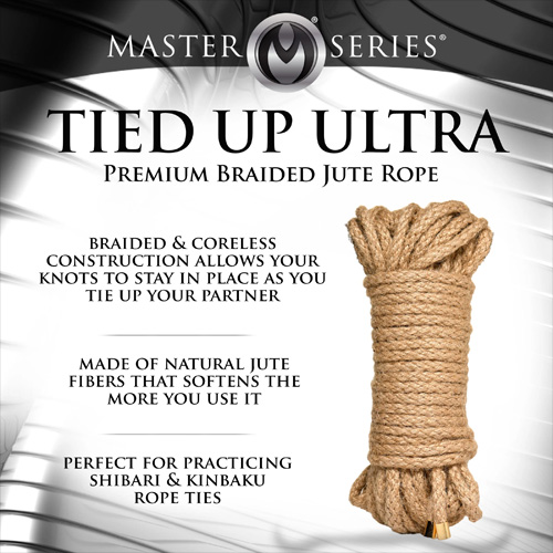 Tied Up Ultra Premium Braided Jute Rope ジュートボンデージロープ画像4