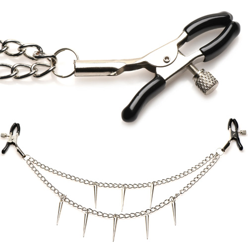 Daggers Double Chain Nipple Clamps ダガー ダブルチェーン ニップルクランプ画像7