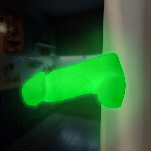 Glow-In-The-Dark Magnetic Snap-On Peckers 4 Pack画像5