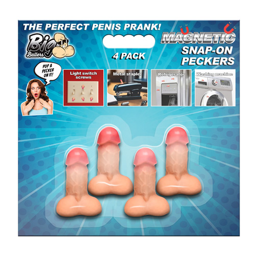Magnetic Snap-On Peckers 4 Pack画像6