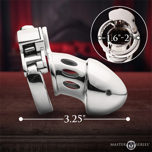 Cock Cuff Snap-On Chastity Cage画像3