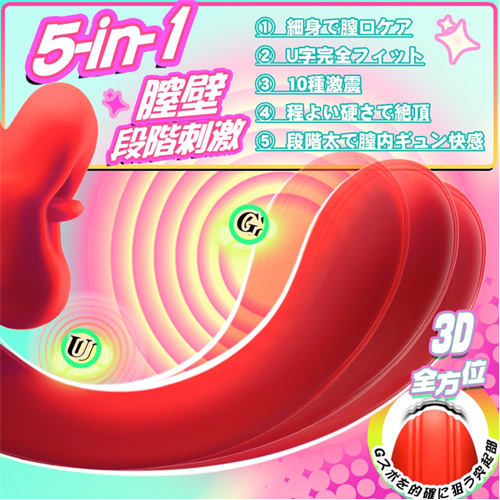 とろクンニ エロ淫口 甘嚙み 舌舐め 激震 内外イキ 装着型バイブ画像3