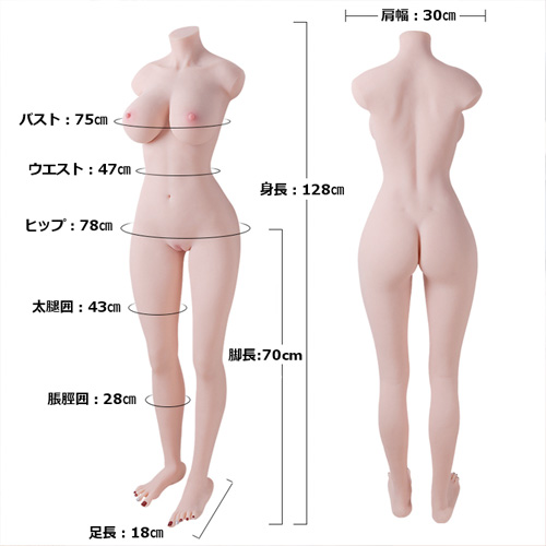 M 禁断リアルガール 22kg ガールサイズ可変骨格入り超リアルバーチャルセックスドール画像7