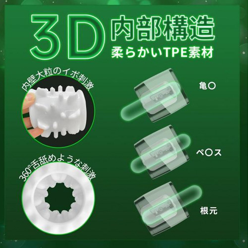 自動回転伸縮機能搭載 2way電動ピストンカップ画像4