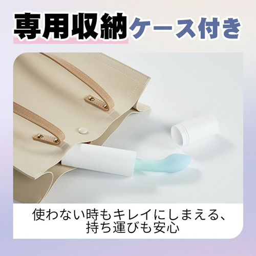 10段階振動 やわらかシリコン 安心挿入 収納ケース付き ローター画像6