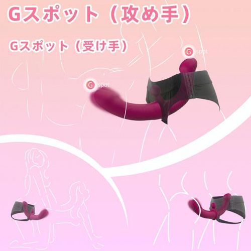 双頭ディルドバイブ 装着パンツ付き画像5