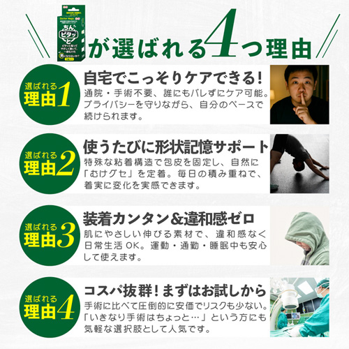 包茎矯正テープ DOCTOR MAGIC ちんピタッと画像5
