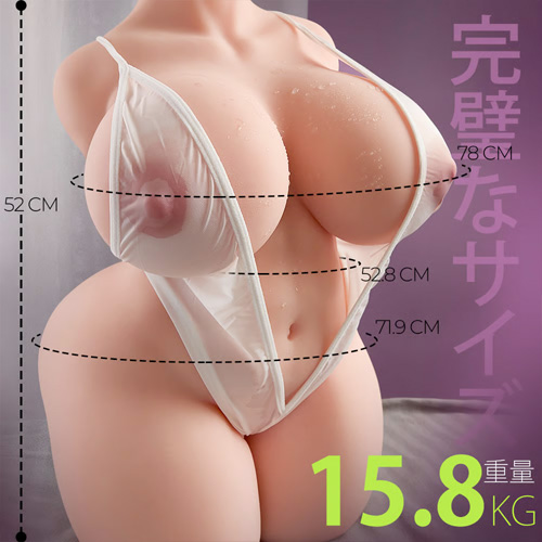 Lカップ爆乳 15kg 等身大 骨格入り 大型オナホ画像7