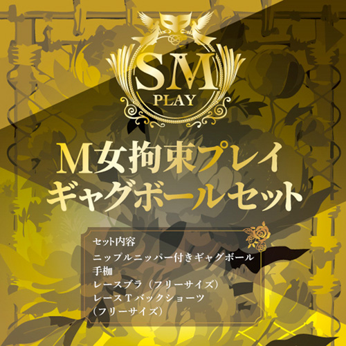 Ｍ女拘束プレイ ギャグボールセット画像7