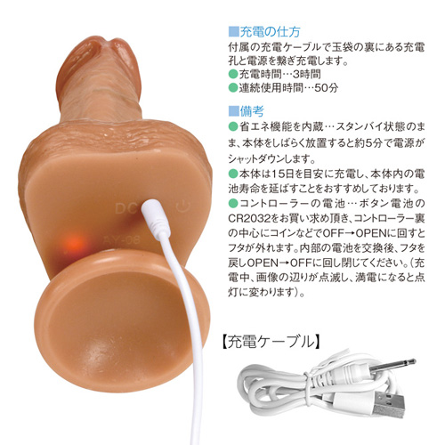 電動サイボーグディルド 炎のダイナマイトピストン画像7