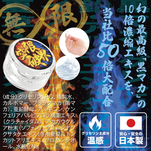 限界突破クリーム 凄活力(男性用) 潮吹き連発(女性用)画像3