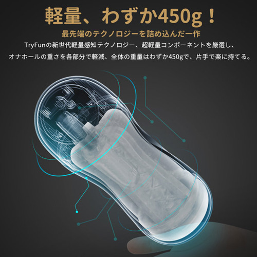 TRYFUN ONEシリーズ AIR電動オナホール画像3