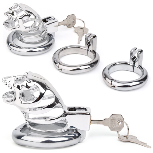 【男性用貞操具】Goth Cage Metal Chastity Cage画像5