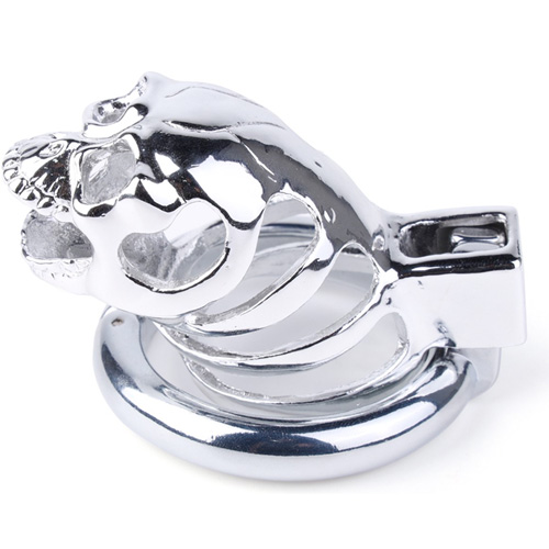 【男性用貞操具】Goth Cage Metal Chastity Cage画像2