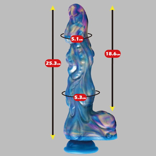 極筋 GALAXY DICK リモコンディルドバイブ画像4