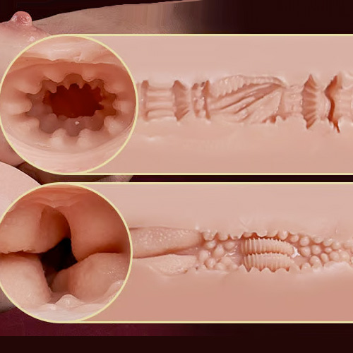 蕩乳パラダイス 二穴搾乳 絶頂パイズリ 二層シリコン素材 ジェル肉感 5kg 大型オナホ画像6