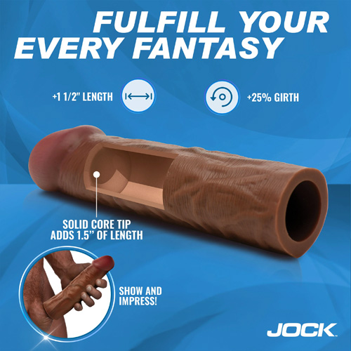 Enhancers 38mm Silicone Penis Extension Sleeve画像3