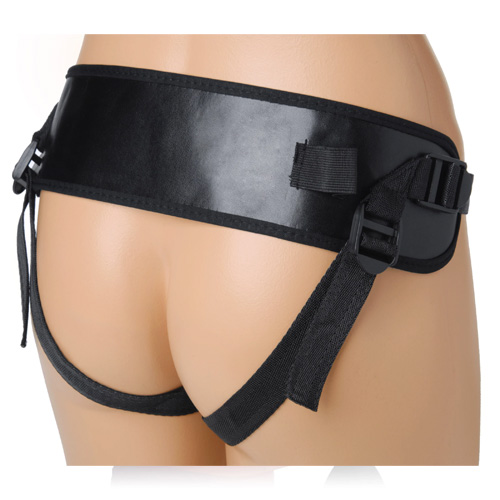 10X Groove Harness W Vibrating & Rotating Dildo画像2