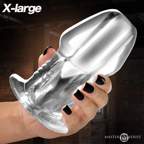Dicked Clear Hollow Anal Plug画像7