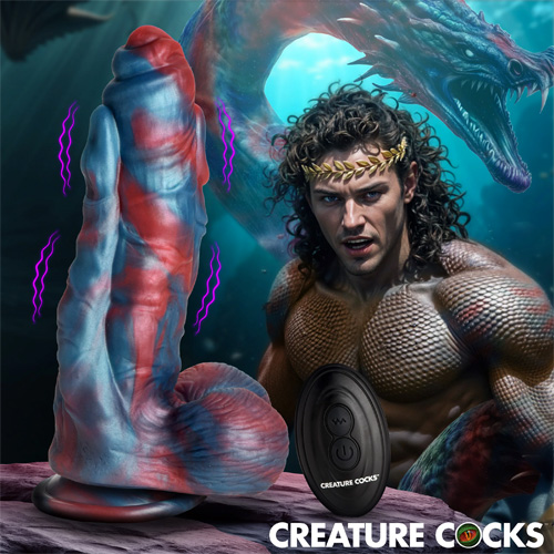 Hydra X Vibrating Silicone Dildo画像4